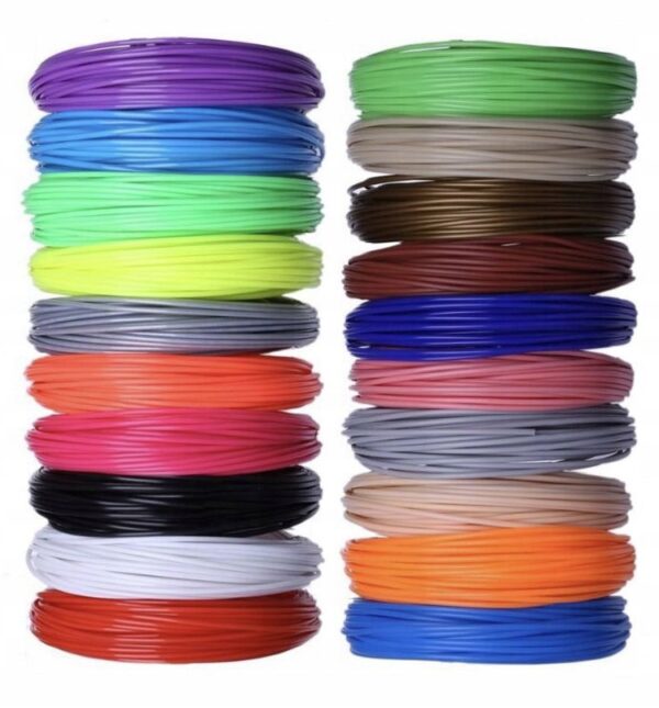 BEZPIECZNY FILAMENT PCL 100M 20x5M DŁUGOPIS 3D PEN - obrazek 4