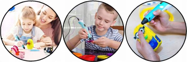 FILAMENT PLA WKŁADY 100M 20*5M DŁUGOPIS 3D PEN - obrazek 3